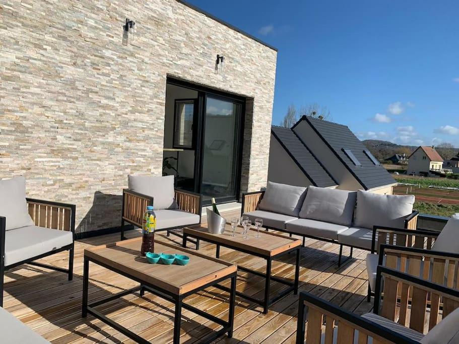 Villa Moderne Houlgataise/Roof Top/Proche Mer ! Houlgate Kültér fotó