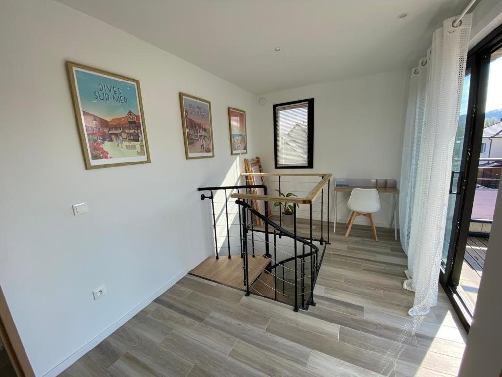 Villa Moderne Houlgataise/Roof Top/Proche Mer ! Houlgate Szoba fotó